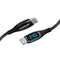Naztech 12 ft DigiWATT 240W USB-C to USB-C Digital Fast Charge Cable with LED Power Display 16105
